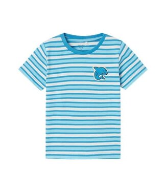 Name it mini T-shirt - Swedish blue