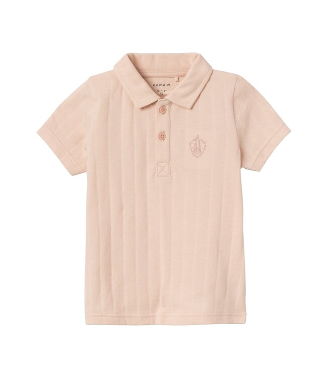 Name it mini NMMFEN SS POLO 13228647 peachy keen