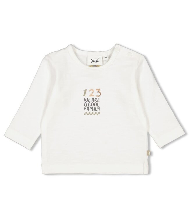 Feetje 51602317 Longsleeve - Cool Family Offwhite