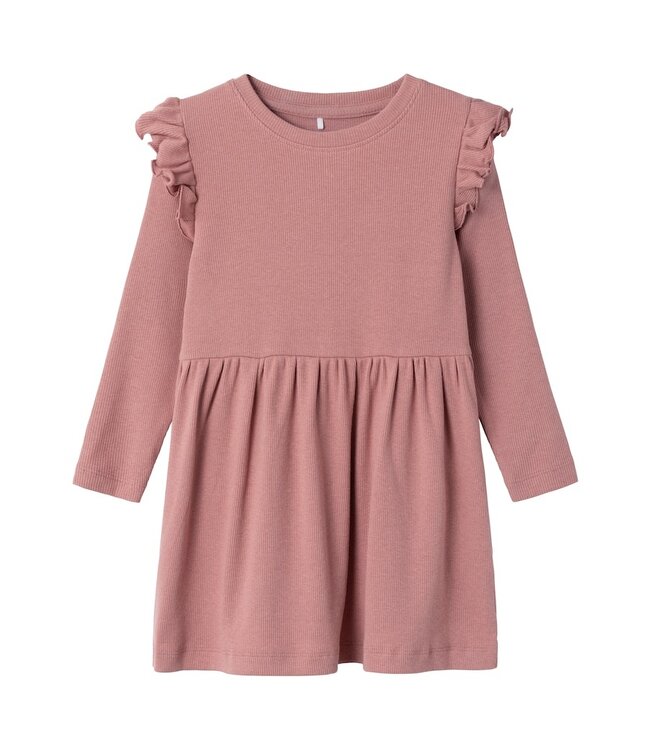 Name it mini NMFBETTIE LS DRESS 13226426 Ash Rose