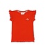 Jubel T-shirt rib - Rood