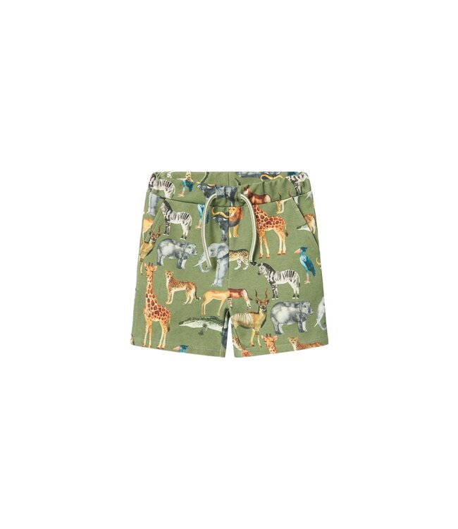 Name it baby 13229731 NBMJASEN SHORTS - Oil green