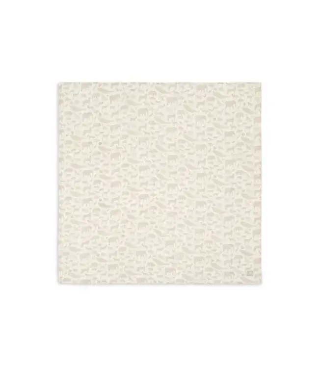 Jollein Multidoek hydrofiel 115x115cm animal nougat