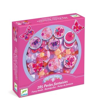 DJECO Perles bois - Papillons