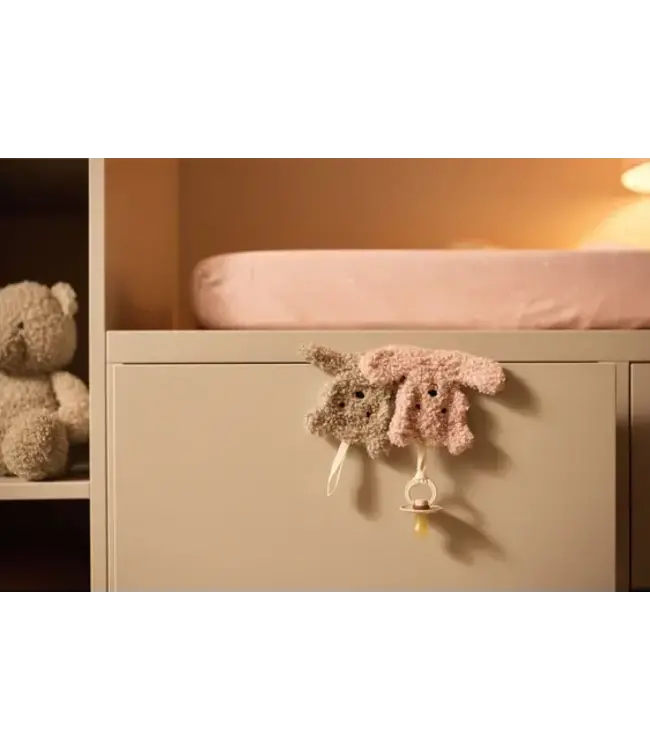 Jollein Speendoekje Teddy Bear Wild Rose 031-562-68063