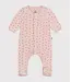 Petit Bateau A0B7R01 Velours Bodyjama ROSEWOOD