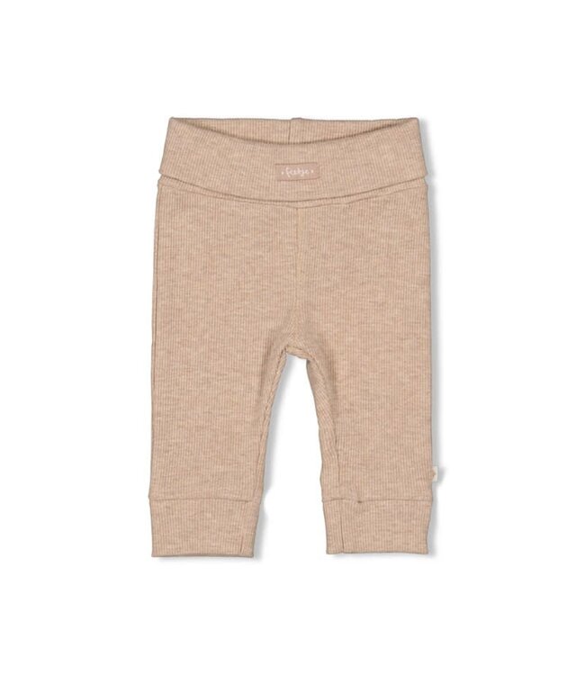 Feetje 52202120 - Broek rib Taupe melange - The Magic is in You