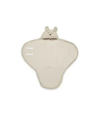 Jollein Wikkeldeken Bunny nougat