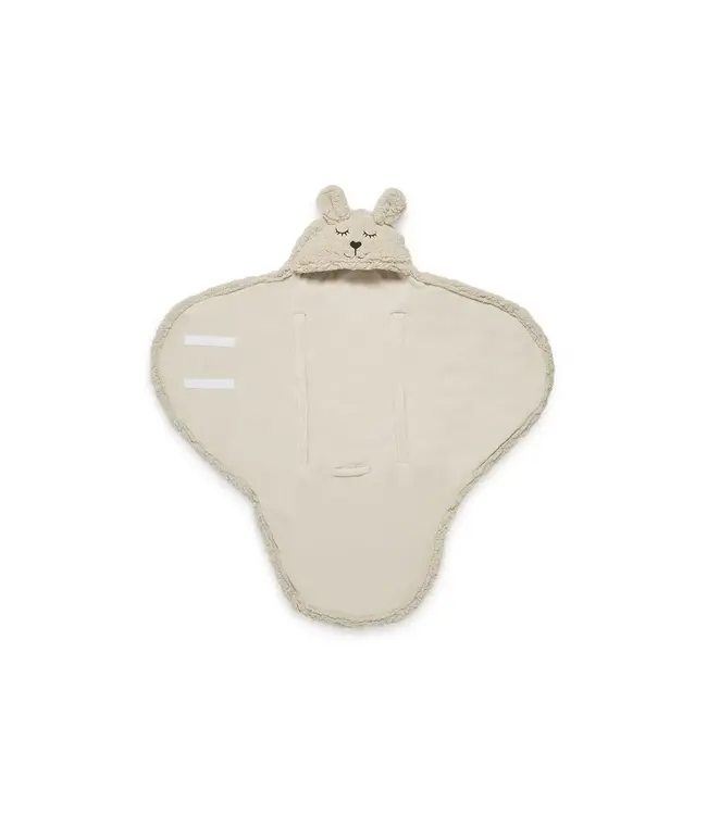 Jollein Wikkeldeken Bunny nougat