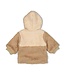 Feetje 51800338 Teddy jasje met capuchon - Camp Wilderness Taupe