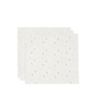 Jollein Hydrofiele Doek Small 70x70cm Happy Miffy - Nougat - 3 Stuks