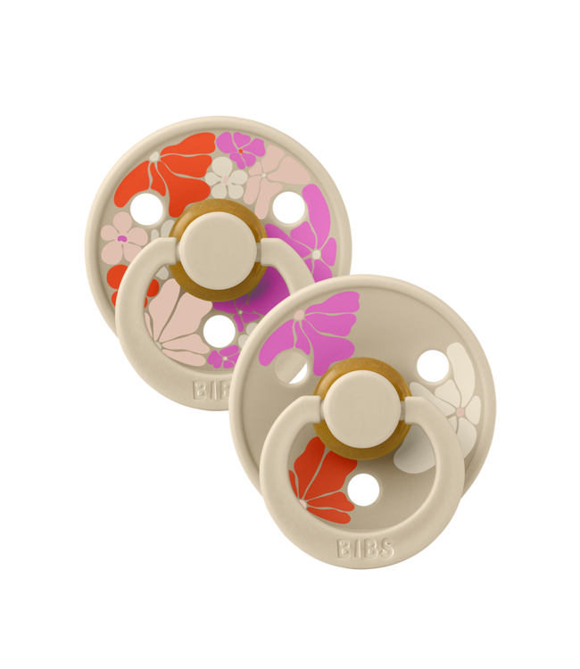 BIBS Studio Colour Morning Bloom 2 pack Vanilla