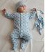 Petit Bateau Bodyjama walvisjesprint