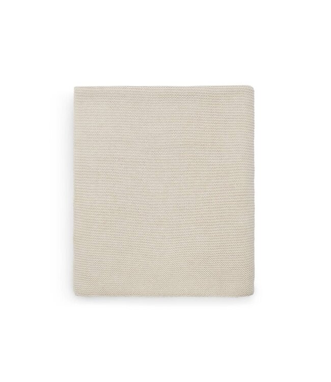 Jollein Deken wieg 75x100cm Basic knit  516-511 oatmeal