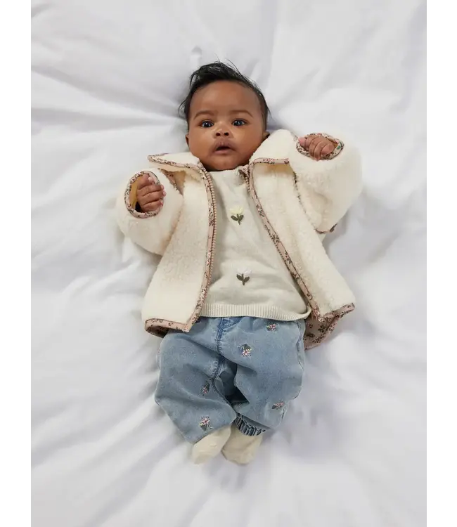 Name it baby NBFMISA TEDDY JACKET 13237505 Fog