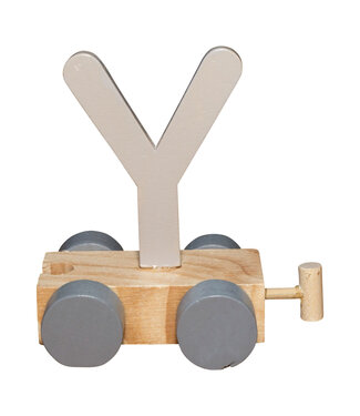 JEP! Kids Houten Trein letter Y Sand