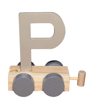 JEP! Kids Houten Trein letter P Sand