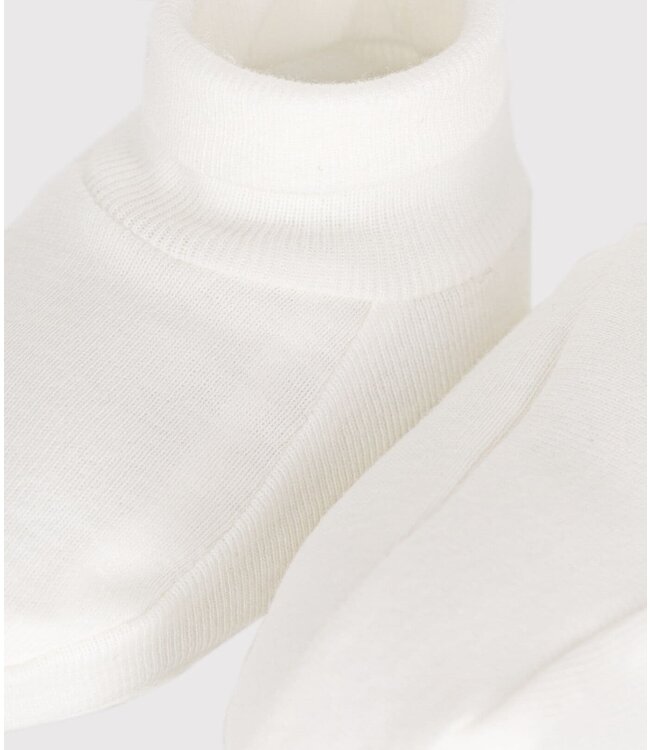 Petit Bateau CHAUSSONS A0AZY marshmallow variante 1 Unisex