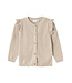 Name it mini Vestje goudkleurig draad