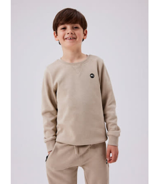 Name it 13220321 NKMVIMO LS SWEAT BRU NOOS Pure Cashmere