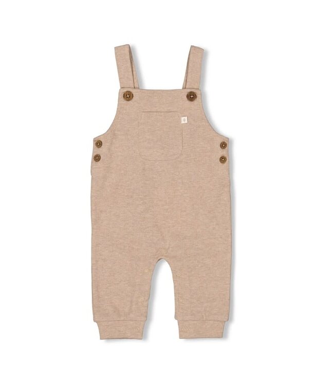 Feetje 52000102 - Salopette rib taupe melange - The Magic is in You