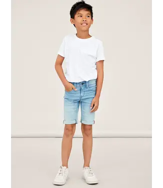 Name it Korte broek  - Light Blue Denim