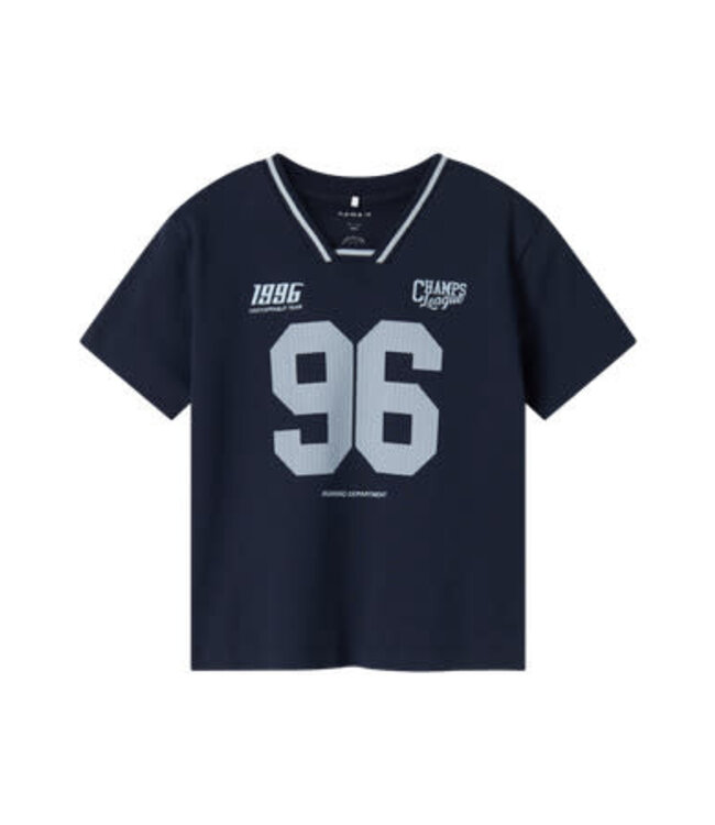 Name it mini 13241066 NMMDAKKI NREG SS TOP Navy Blazer