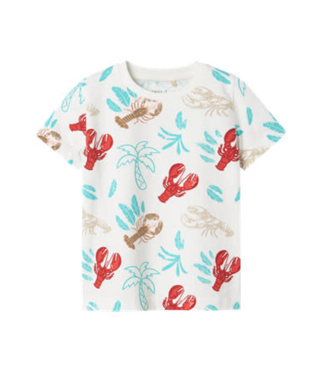 Name it mini 13241293 NMMFELEN SS TOP Cloud Dancer