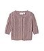 Name it baby 13242241 NBFJOLLIE LS KNIT CARD PURPLE DOVE