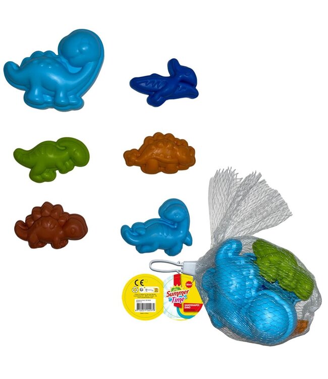 Piraten & Prinsessen Zandvormpjes Dino 2014943