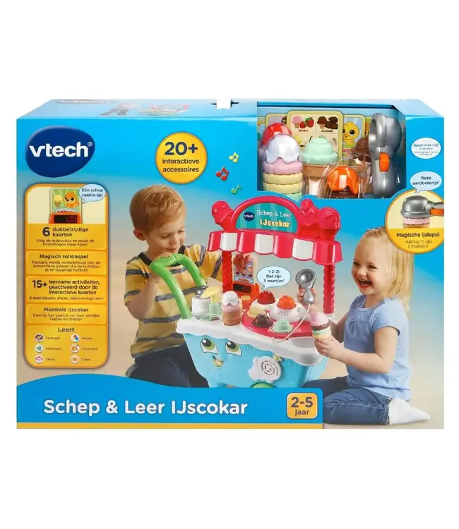 Vtech Preschool Schep en Leer Ijscokar 2003654