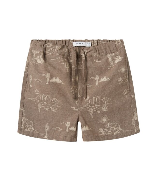 Name it mini 13242319 NMMHESTERN NREG SHORTS Walnut
