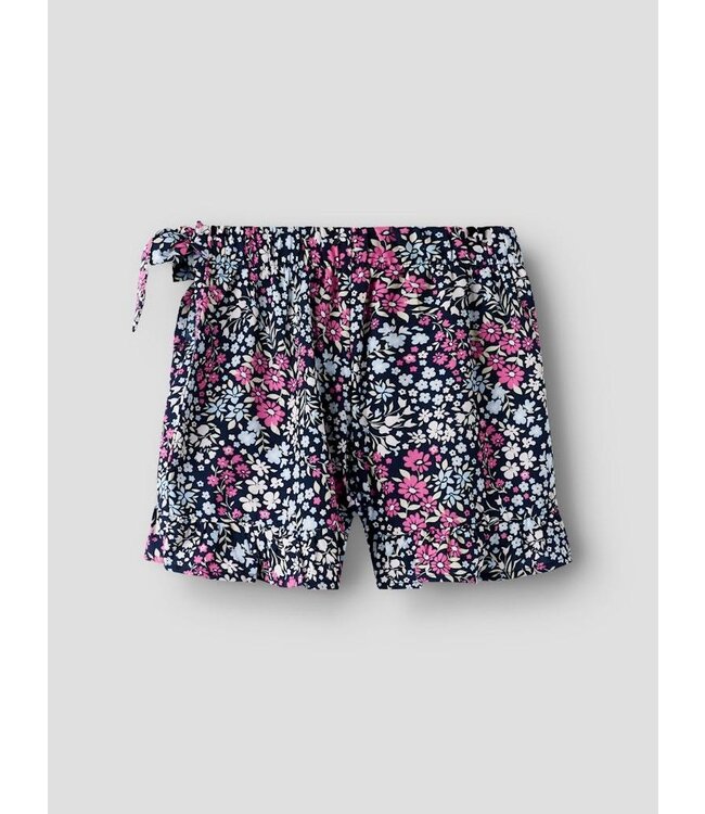 Name it 13220747 NKFVINAYA SKORT Carmine Rose CUTE FLOWERS