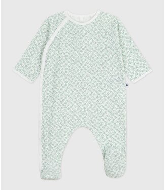 Petit Bateau Katoenen babypak  bloemprint