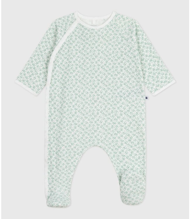 Petit Bateau Katoenen babypak met bloemenprint A0CIB 01
