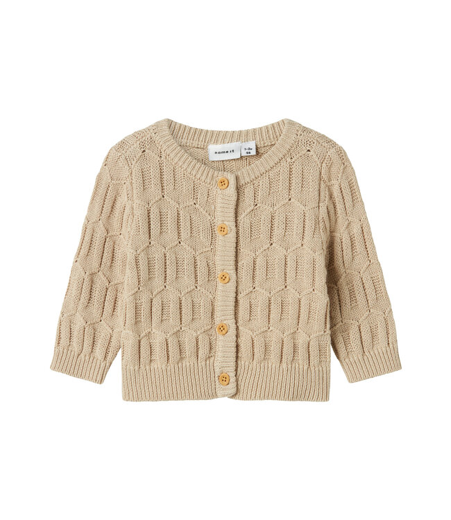 Name it baby 13245757  NBNLOMMA LS KNIT - Peyote