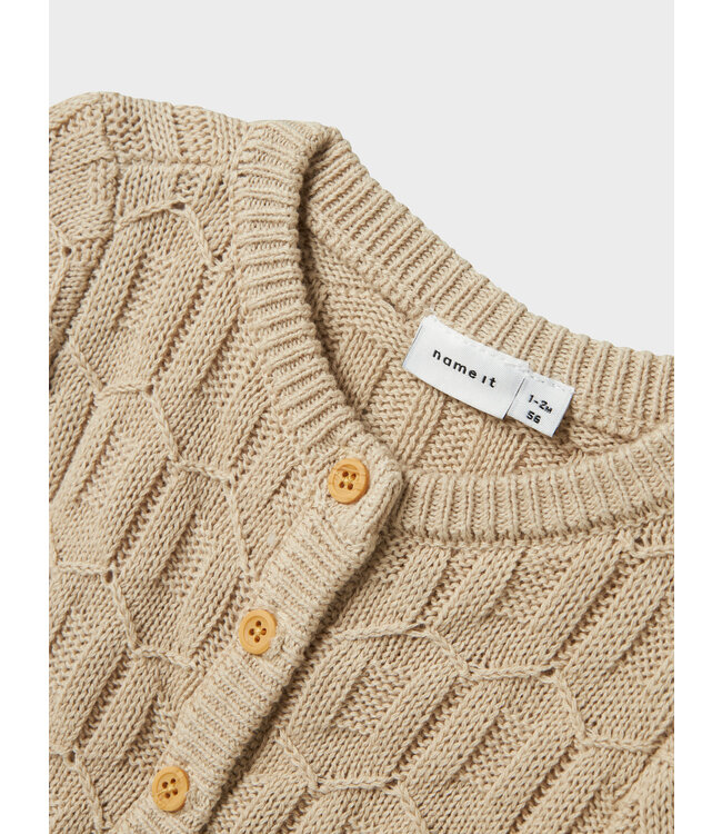 Name it baby 13245757  NBNLOMMA LS KNIT - Peyote