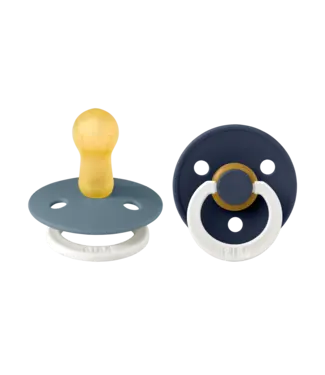 BIBS Colour 2 pack Petrol NIGHT/Deep Space NIGHT