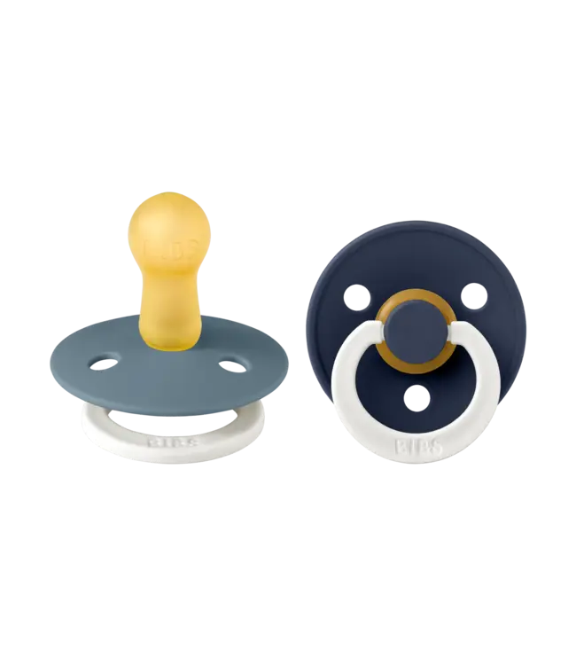 BIBS Colour 2 pack Petrol NIGHT/Deep Space NIGHT