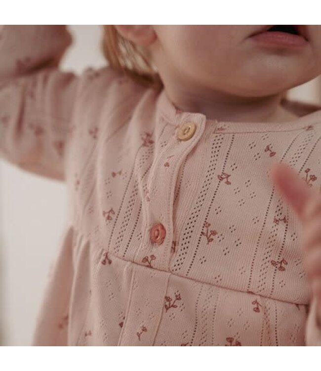 Little Dutch Jurk lange mouw fairy flowers cl2522 502