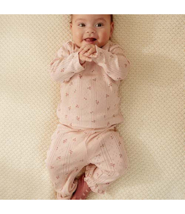 Little Dutch Broek Fairy Flowers roze gebloemd cl2522 301
