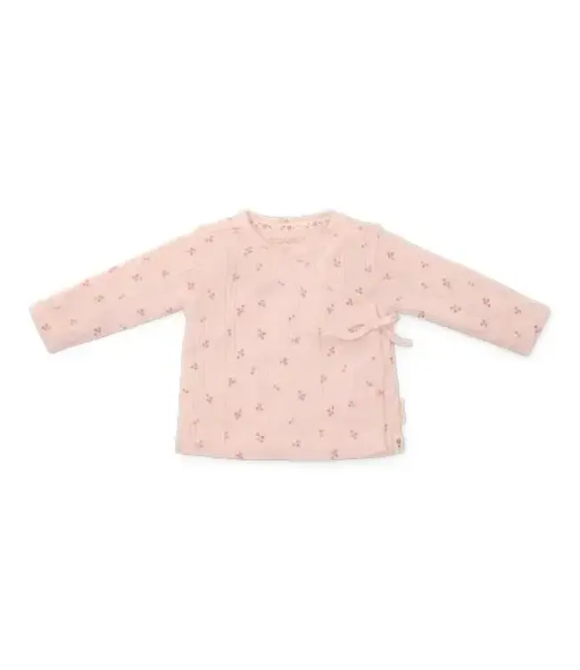 Little Dutch Shirt overslag lange mouw - Roze - Fairy Flowers cl2522 150