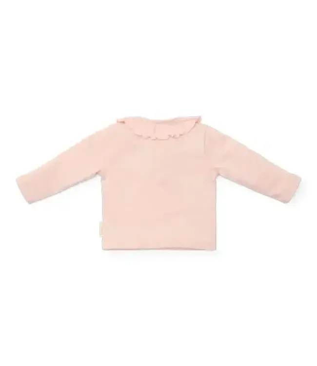 Little Dutch Shirt lange mouw - Ruches - LichtRoze - Fairy Garden