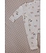 Feetje 50700159 Pak omslagvoet rib AOP - Sleepy Sheepy Creme
