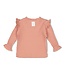 Feetje 51602596 Longsleeve ajour rib - Morning Sun Roze
