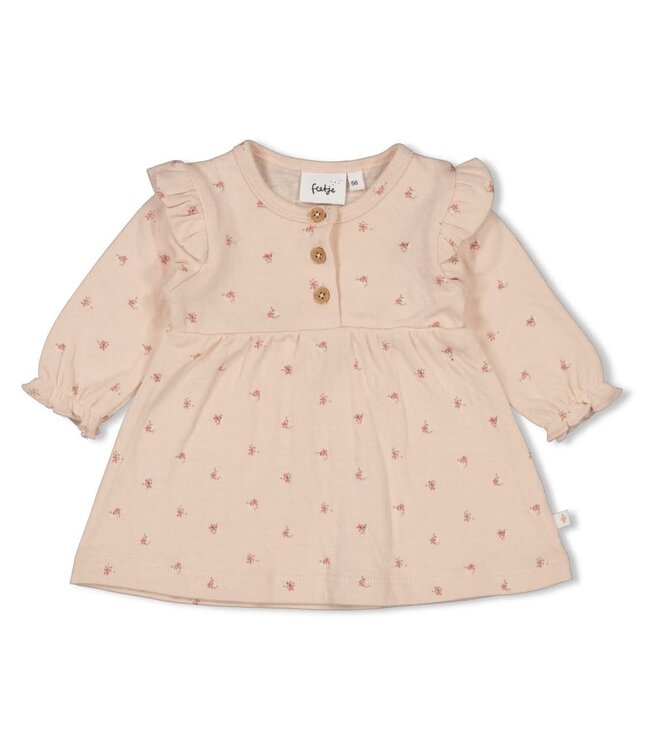 Feetje 51400559 Jurk AOP - Morning Sun l.Roze