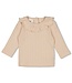 Feetje 51602611 Longsleeve pointelle rib - Woodland Bloom Offwhite