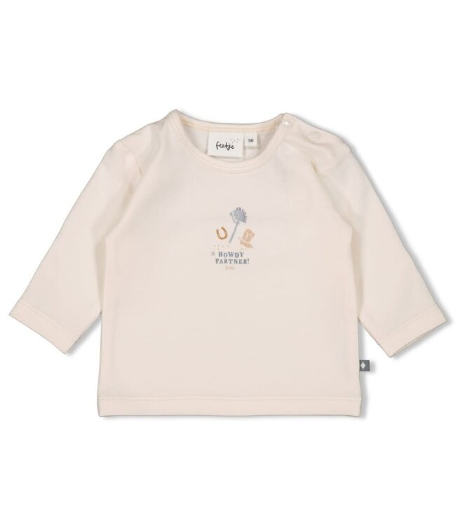 Feetje 51602602 Longsleeve - Howdy Offwhite