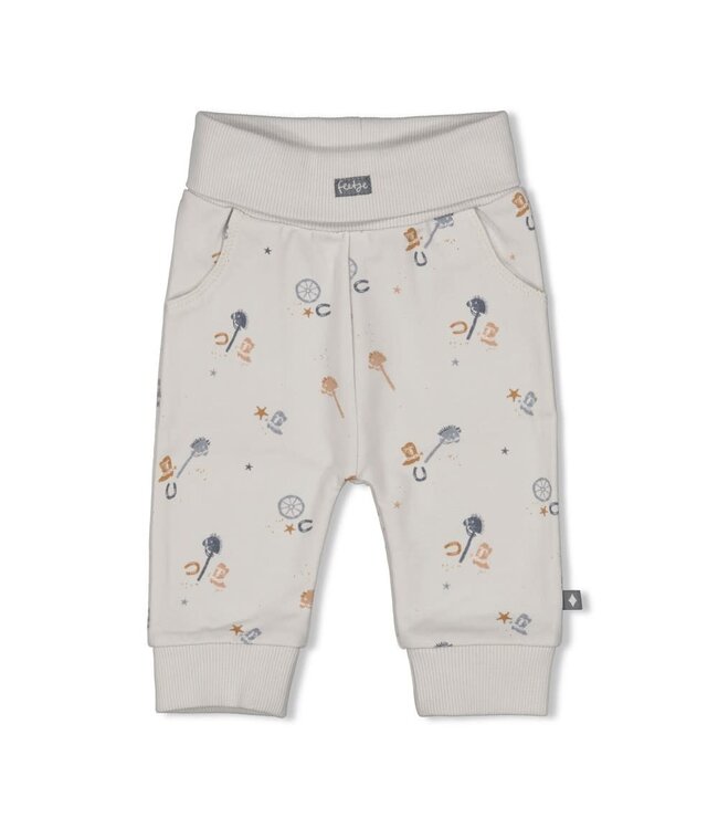 Feetje 52202399 Broek AOP - Howdy l.Blauw