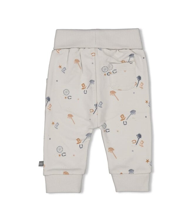 Feetje 52202399 Broek AOP - Howdy l.Blauw